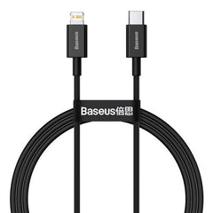 Buy Baseus Cable Superior Series Type C to Lightning 20W 2m - Black from Vmart in Pakistan