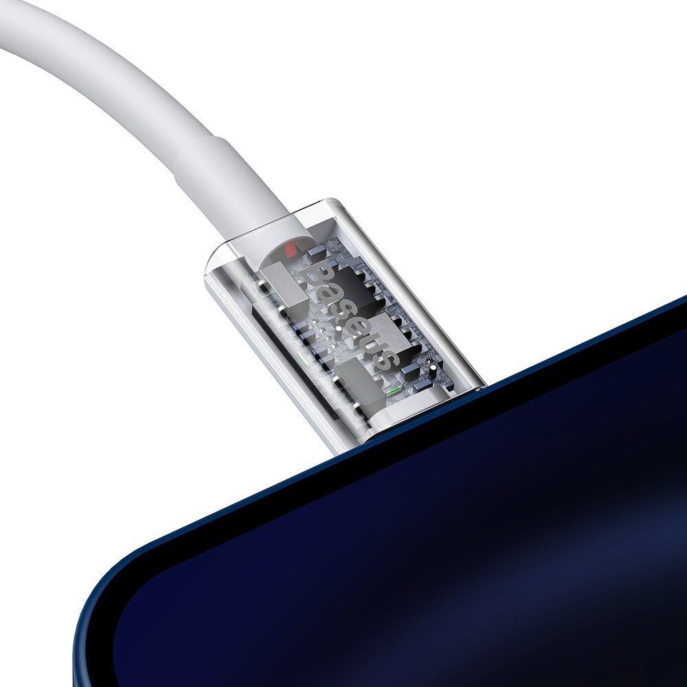 Buy Baseus Cable Superior Series TYPE-C to Lightning 20W 1m - White from Vmart in Pakistan