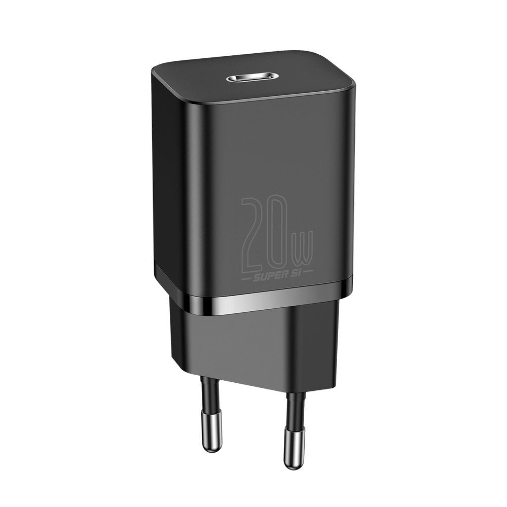 Buy Baseus Super Si Quick Charger 1C 20W - Black from Vmart in Pakistan