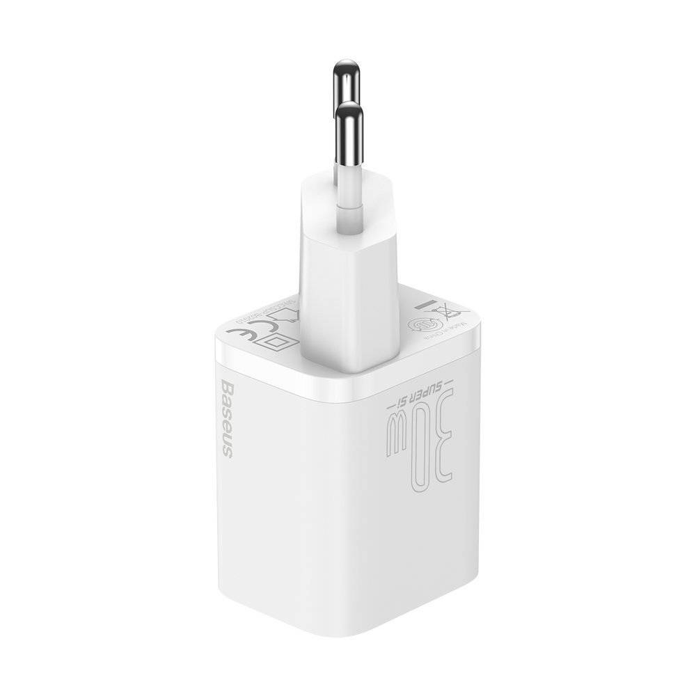 Buy Baseus Super Si Quick Charger 1C 30W - White from Vmart in Pakistan