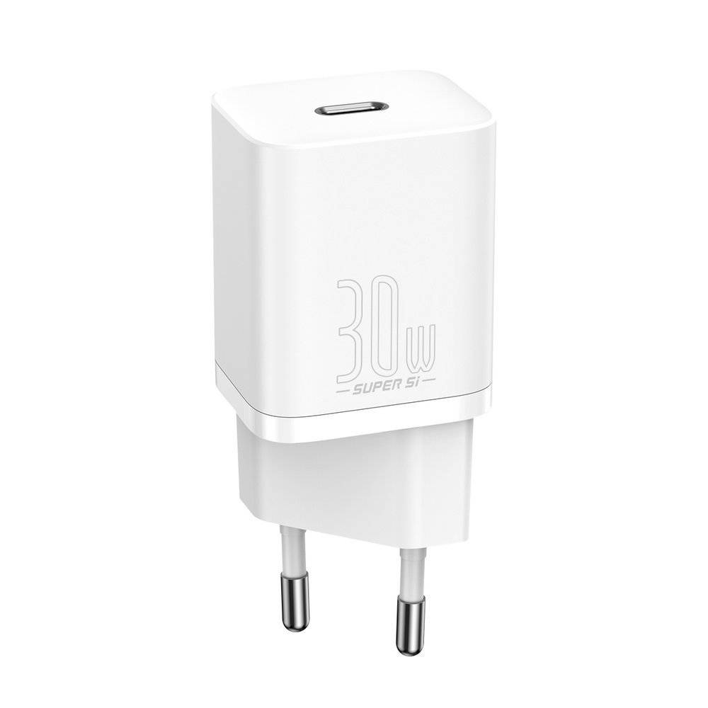 Buy Baseus Super Si Quick Charger 1C 30W - White from Vmart in Pakistan