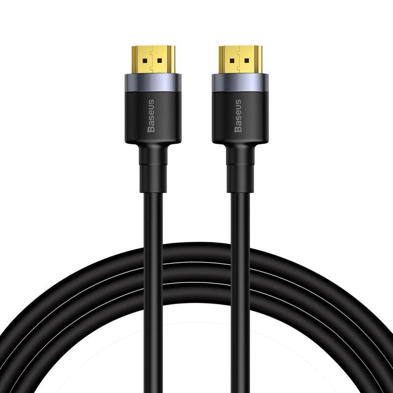 Buy Baseus Cafule 4K HDMI Male To 4K HDMI Male Cable 5m Black from Vmart in Pakistan