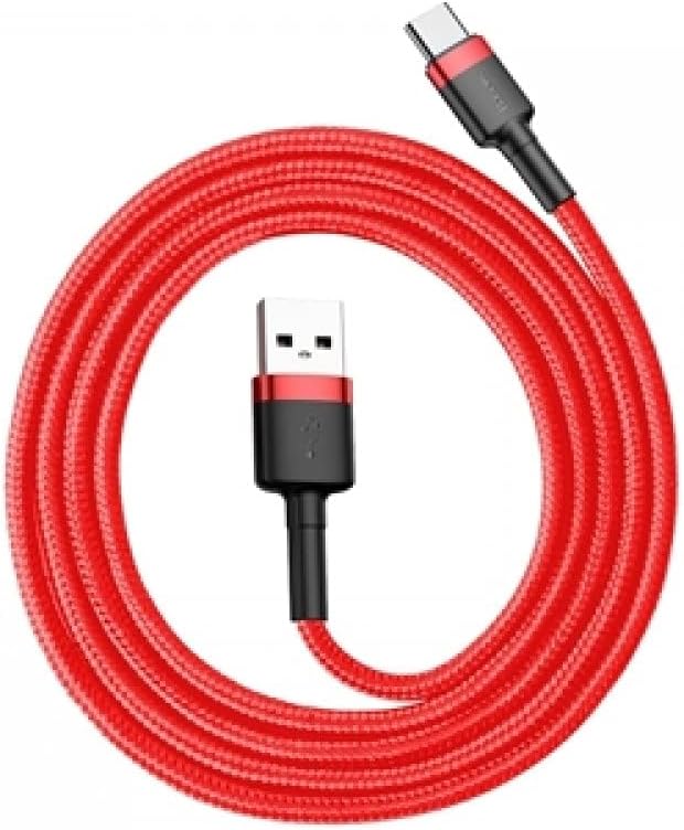 Buy Baseus Cafule Cable USB For Type C 3A 1m Red from Vmart in Pakistan