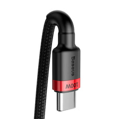 Buy Baseus Cafule PD2.0 100W Flash Charging USB Type-C Cable 20V 5A 2m Red/Black from Vmart in Pakistan