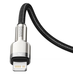 Buy Baseus Cafule Series Metal Data Cable Type-C to iP 20W 2m Black from Vmart in Pakistan