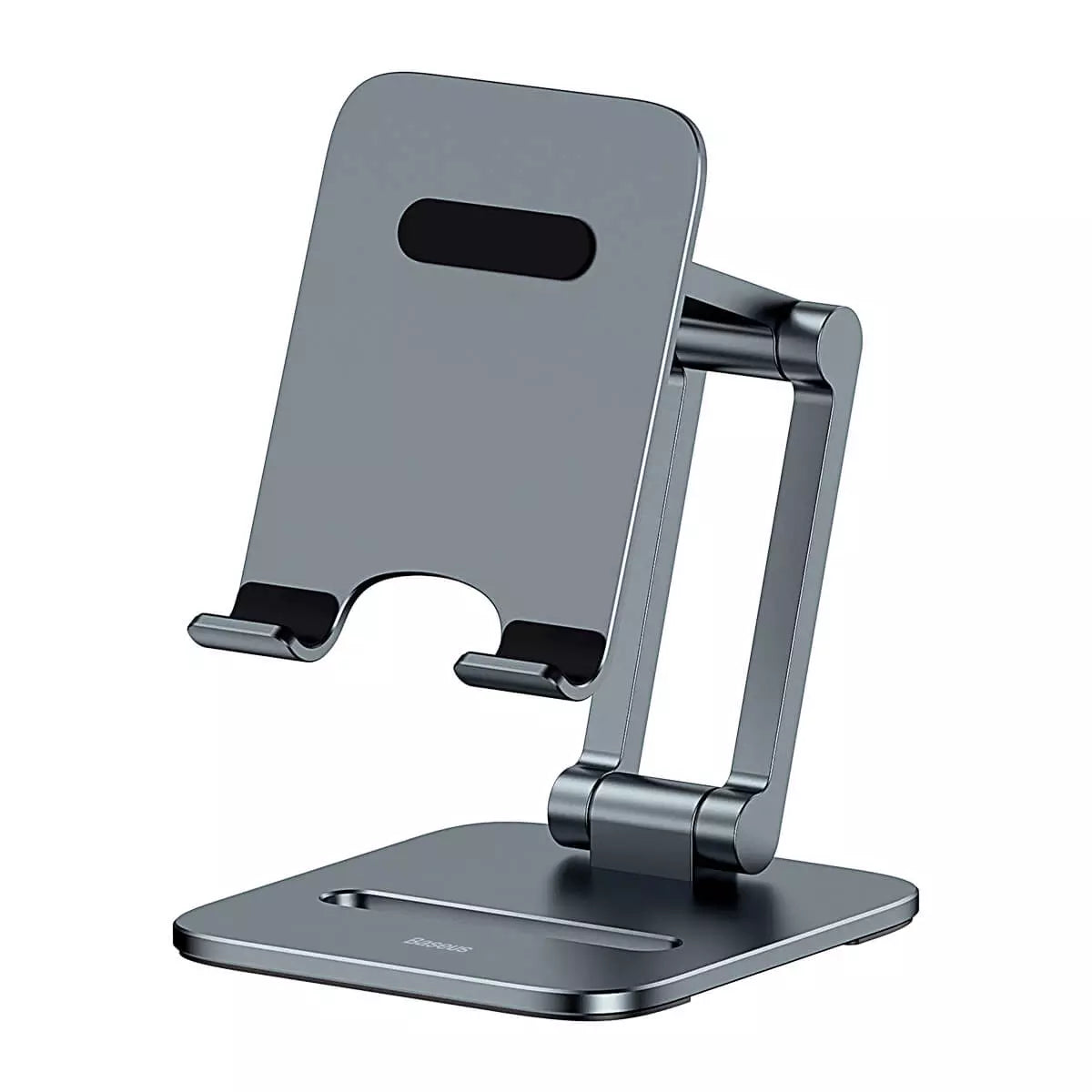 Buy Baseus Desktop Biaxial Foldable Metal Stand (for Phones) Grey from Vmart in Pakistan