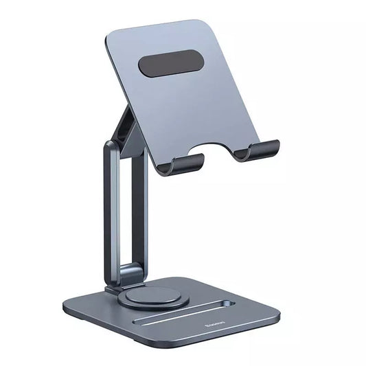 Buy Baseus Desktop Biaxial Rotational Foldable Metal Stand (for Tablets) Space Grey from Vmart in Pakistan