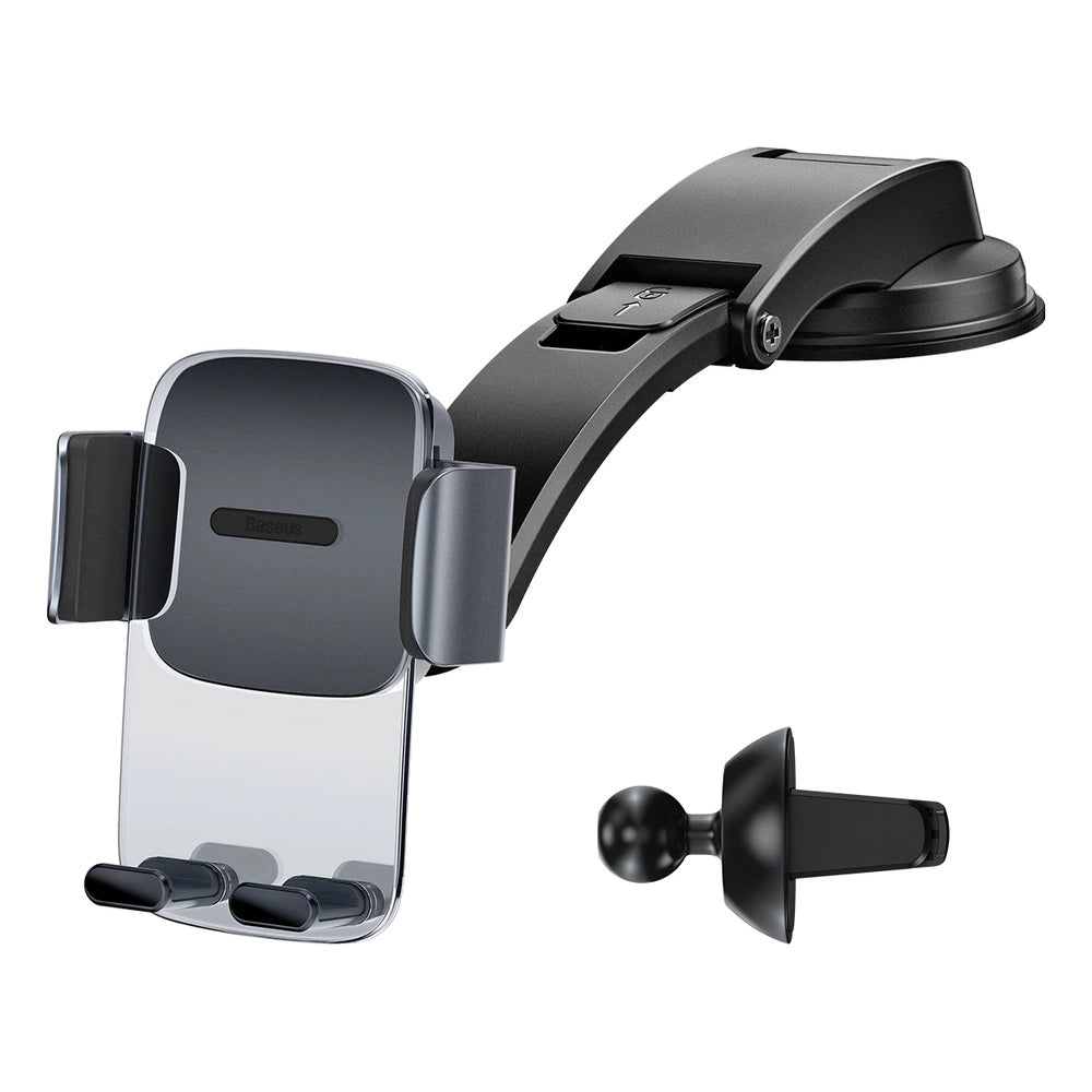Buy Baseus Easy Control Clamp Car Mount Holder (A Set) Black from Vmart in Pakistan