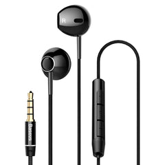 Buy Baseus Encok H06 Lateral In-Ear Wire Earphone - Black from Vmart in Pakistan