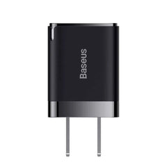 Buy Baseus GaN3 Fast Charger 1C 30W US Black from Vmart in Pakistan