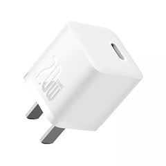 Buy Baseus GaN5 Fast Charger 1C 20W CN White from Vmart in Pakistan