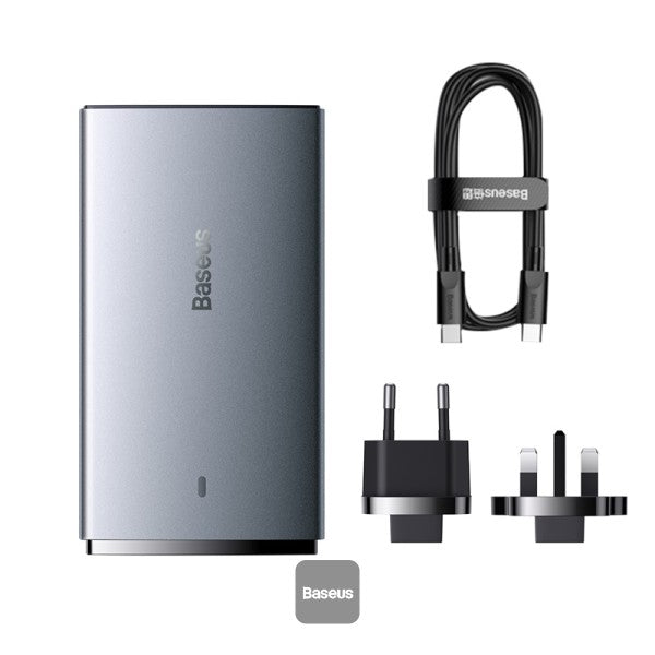 Buy Baseus GaN5 Pro Ultra-Slim Fast Charger C+U 65W (Overseas Edition) from Vmart in Pakistan