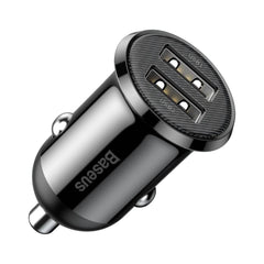 Buy Baseus Grain Pro 4.8A Car Charger with Dual USB from Vmart in Pakistan