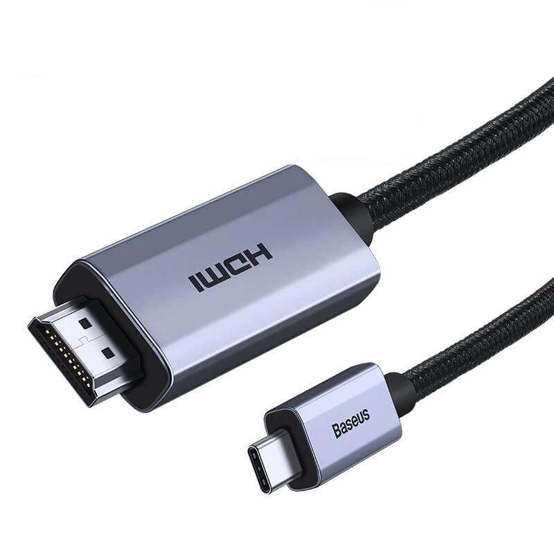Buy Baseus Graphene Type C to HDMI Cable 4K@60Hz 1m from Vmart in Pakistan