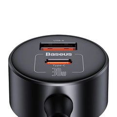 Buy Baseus High Efficiency Pro 1-for-2 Car Cigarette Lighter 30W from Vmart in Pakistan
