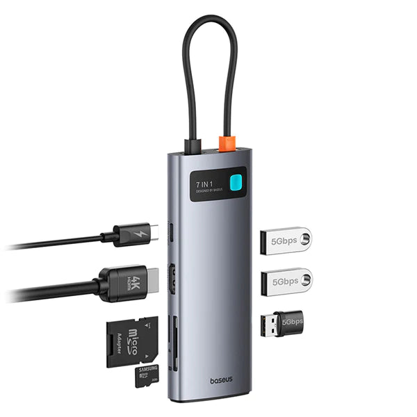 Buy Baseus Joystar 7 in 1 USB-C Hub from Vmart in Pakistan