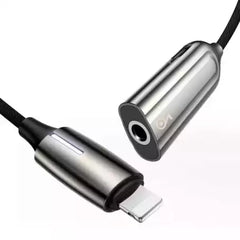 Buy Baseus L56 iP to 3.5mm Female Cable 2-In-1 Adapter Support 2A Fast Charge from Vmart in Pakistan