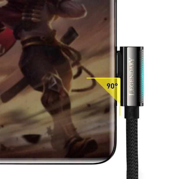 Buy Baseus Legend Series Elbow Type C to Type C 100W Cable 1m from Vmart in Pakistan