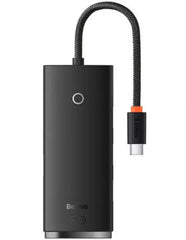 Buy Baseus Lite Series 4-Port Type-C Hub 25cm from Vmart in Pakistan