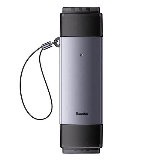 Buy Baseus Lite Series USB-A & Type-C to SD/TF Card Reader Grey from Vmart in Pakistan