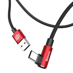 Buy Baseus MVP Elbow Cable USB Type-C 2A 1m Red from Vmart in Pakistan