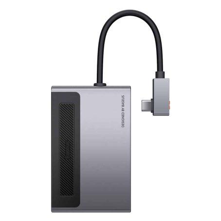 Buy Baseus Magic Multifunctional Type-C Hub with a Retractable Clip Standard Edition Space Gray from Vmart in Pakistan