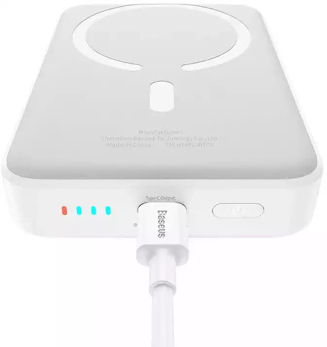 Buy Baseus Magnetic Mini Air Powerbank 10000mAh 20W - White from Vmart in Pakistan
