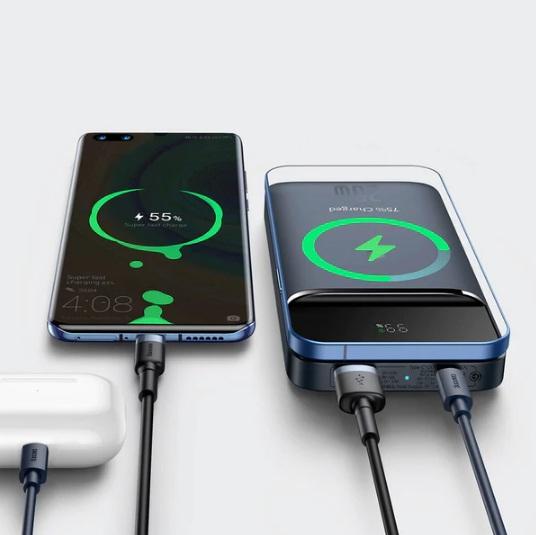 Buy Baseus Magnetic Power Bank 20W 10000mAh - Blue from Vmart in Pakistan