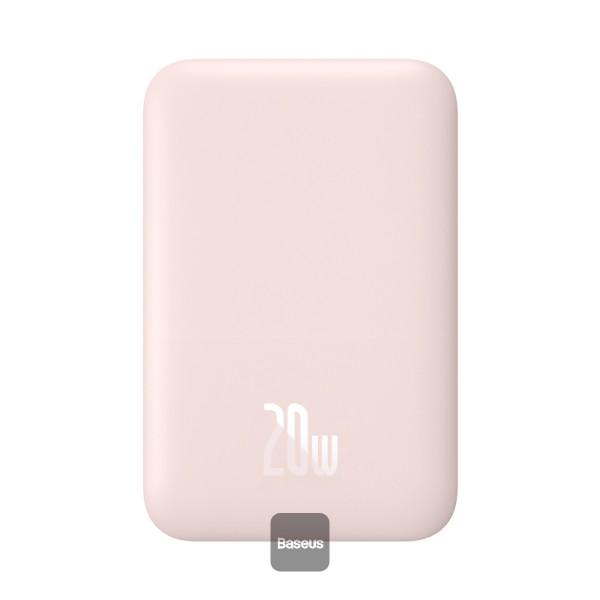 Buy Baseus Magnetic Power Bank 20W 6000mAh - Pink from Vmart in Pakistan