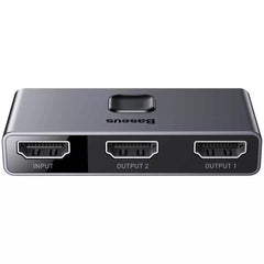 Buy Baseus Matrix HDMI Splitter (2 in 1 or 1 in 2) Space Gray from Vmart in Pakistan