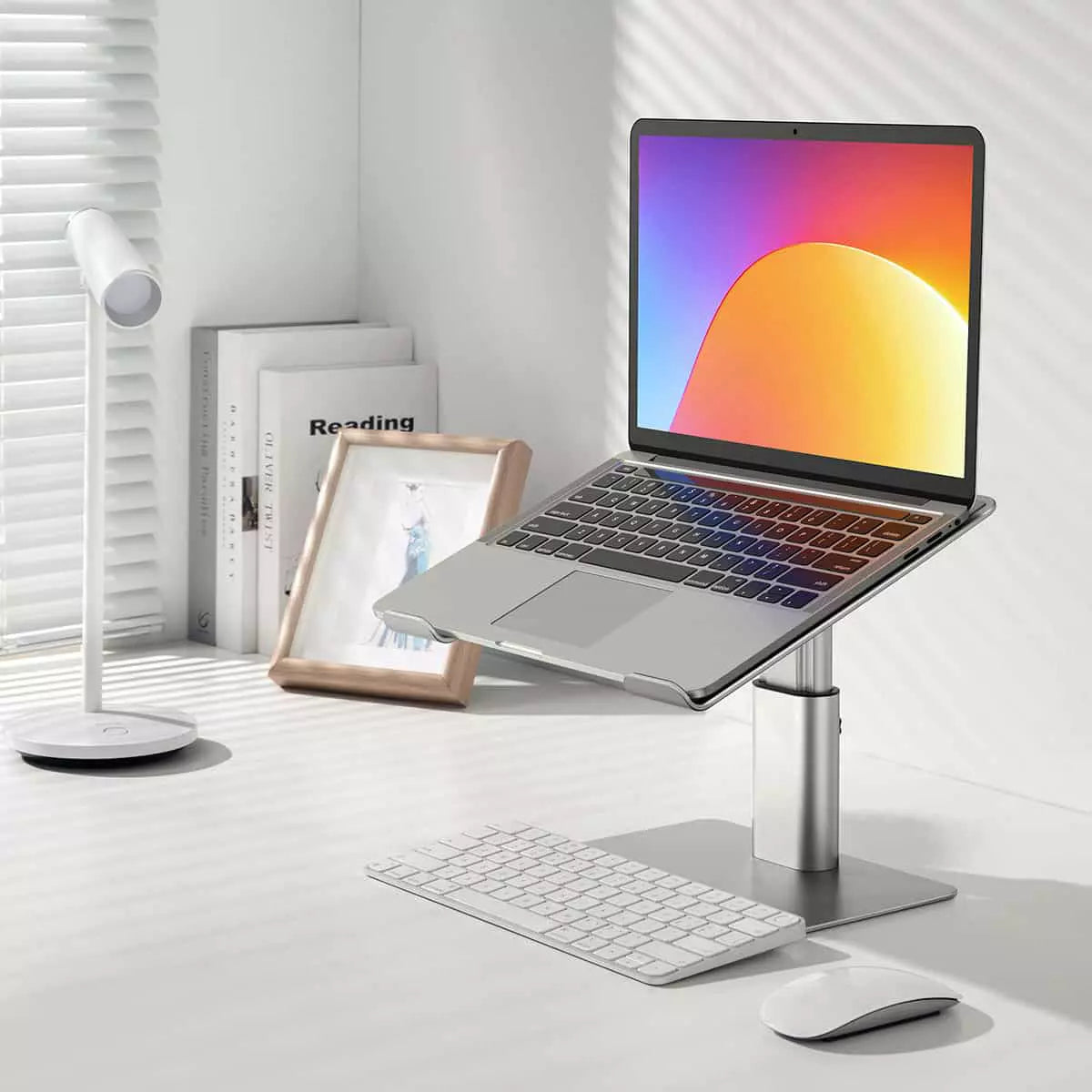 Buy Baseus Metal Adjustable Laptop Stand Silver from Vmart in Pakistan