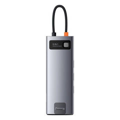 Buy Baseus Metal Gleam Series 9 in 1 Multifunctional Type C Hub from Vmart in Pakistan