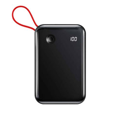 Buy Baseus Mini S Digital Display 3A Power Bank 10000mAh with Lightning Cable from Vmart in Pakistan