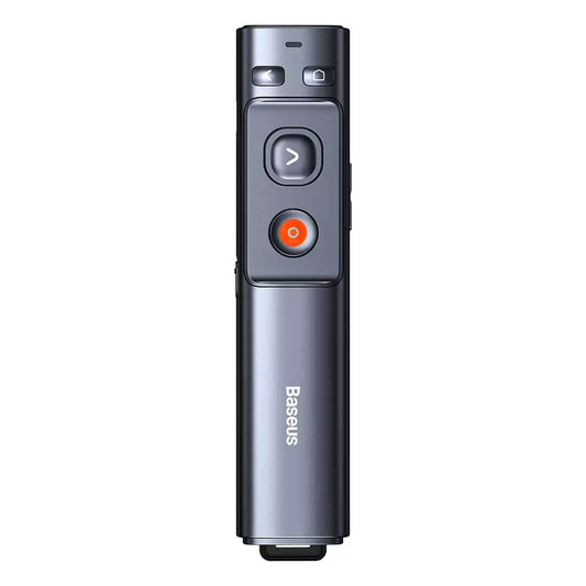 Buy Baseus Orange Dot Wireless Presenter (Green Laser)(Charging) Grey from Vmart in Pakistan
