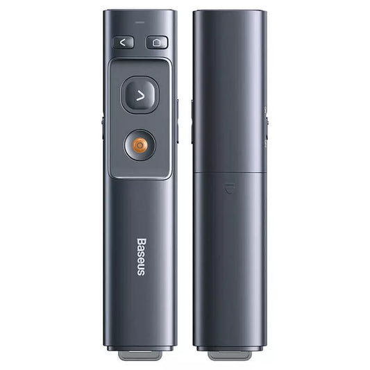 Buy Baseus Orange Dot Wireless Presenter (Red Laser) Grey from Vmart in Pakistan