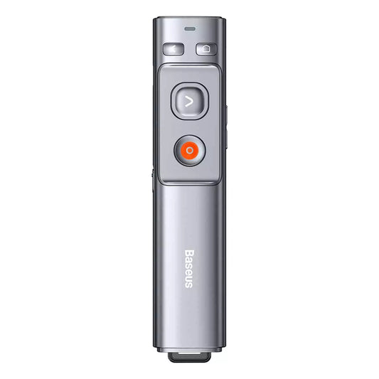 Buy Baseus Orange Dot Wireless Presenter (Red Laser)(Charging) Grey from Vmart in Pakistan