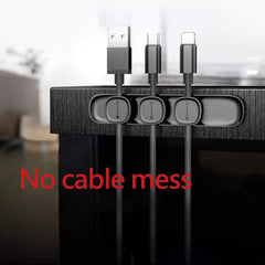 Buy Baseus Peas Magnetic Cable Organizer Cable Clip - Black from Vmart in Pakistan