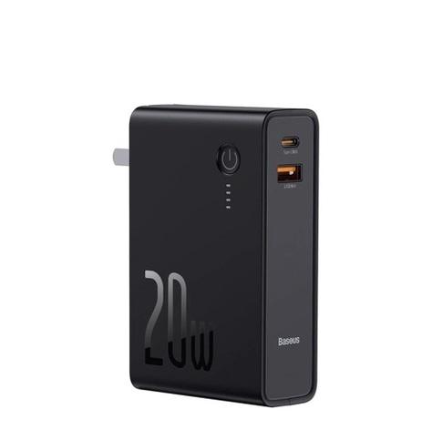 Buy Baseus Power Station 2 Power Bank Adapter 10000mAh 20W PD - Black from Vmart in Pakistan