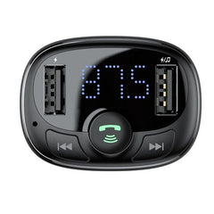 Buy Baseus S-09A Bluetooth FM Transmitter with USB 3.4A Charger from Vmart in Pakistan