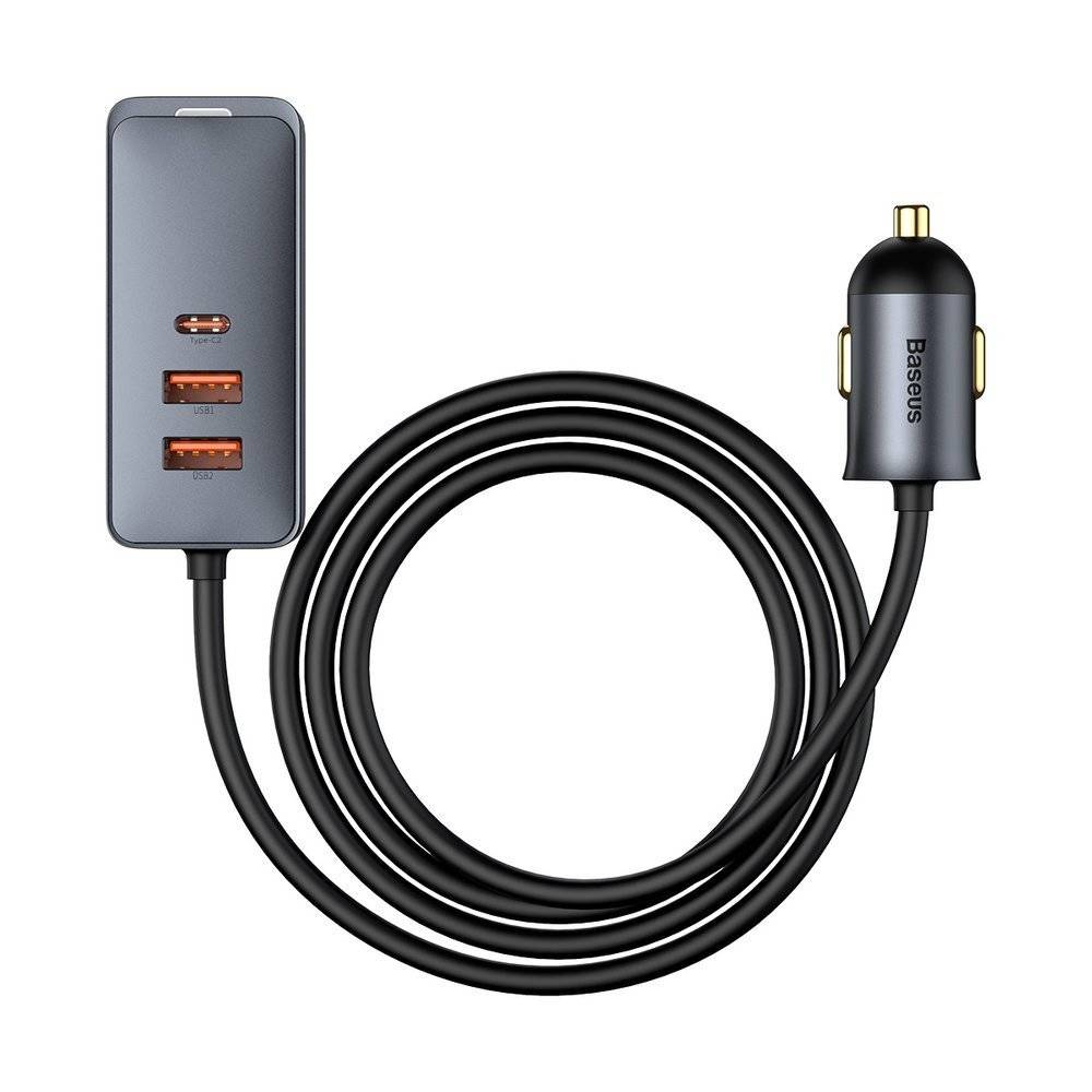 Buy Baseus Share Together 4 Port 120W PPS Quick Car Charger from Vmart in Pakistan