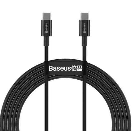 Buy Baseus Superior 100W Fast Charging Type C to Type C Cable 2m from Vmart in Pakistan