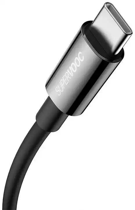 Buy Baseus Superior Series (SUPERVOOC) Fast Charging Data Cable USB to Type-C 65W 1m Black from Vmart in Pakistan