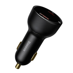 Buy Baseus Supreme Digital display PPS Dual Quick Car Charger 100W from Vmart in Pakistan