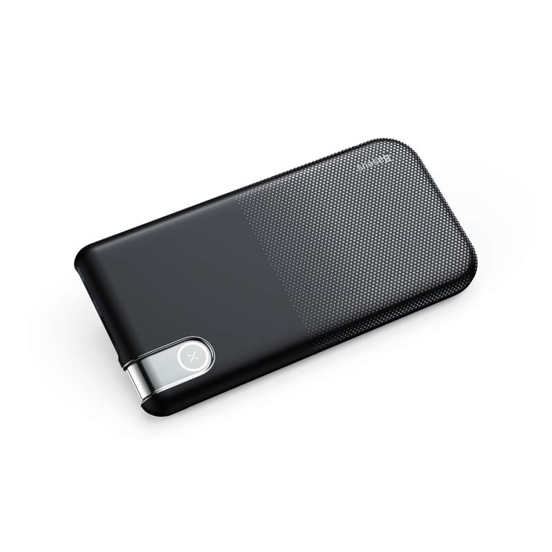 Buy Baseus Thin Version Wireless Charge Power Bank - Black from Vmart in Pakistan