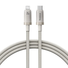 Buy Baseus Titanium Alloy Fast Charging Cable Type-C to iP 20W 1m Galaxy Titanium Gold from Vmart in Pakistan