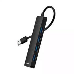 Buy Baseus UltraJoy Series 4-Port Hub Lite 15cm Cluster Black(USBA to USB3.0*4) from Vmart in Pakistan