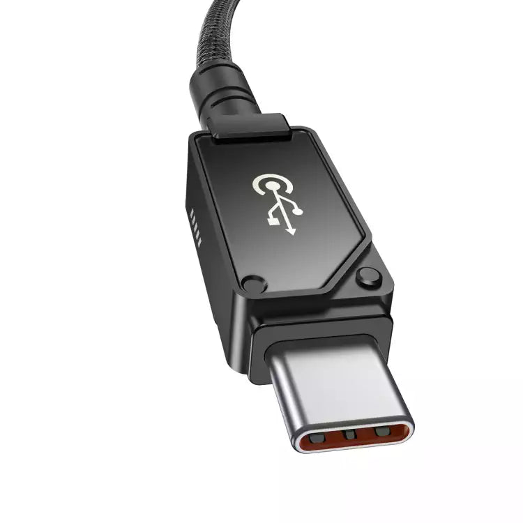Buy Baseus Unbreakable Series Fast Charging Data Cable Type-C to iP 20W 2m Cluster Black from Vmart in Pakistan