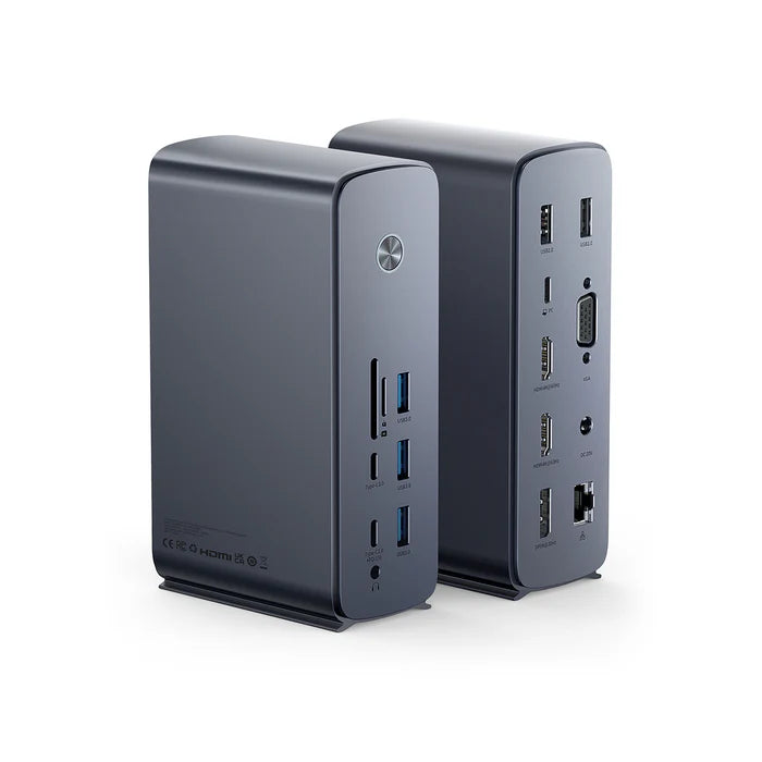 Buy Baseus UnionJoy 17 in 1 Pro 4 Monitors Docking Station from Vmart in Pakistan