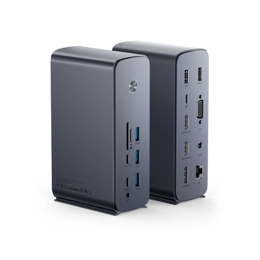 Buy Baseus UnionJoy 17 in 1 Pro 4 Monitors Docking Station from Vmart in Pakistan