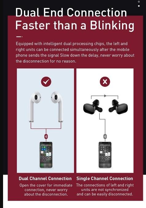 Buy Baseus W04 Encok True Wireless Earphones - Black from Vmart in Pakistan